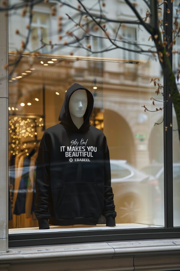 Stay Kind Black Hoodie